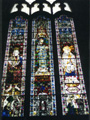 Stained glass window in Minister